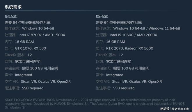 ！含发售时间、配置要求、游戏价 格一览EVO视讯神力科莎EVO最新动态速报(图4)